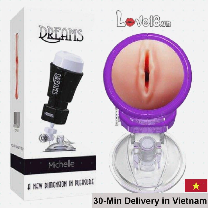 Wall Mounted Dream Girl Masturbation Cup Male Pleasure Toy 
