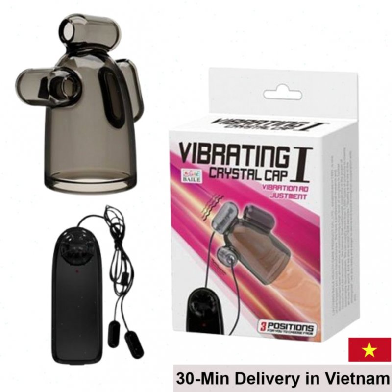 Head Vibrating Ring for Penis Stimulation & Blood Flow Boost 