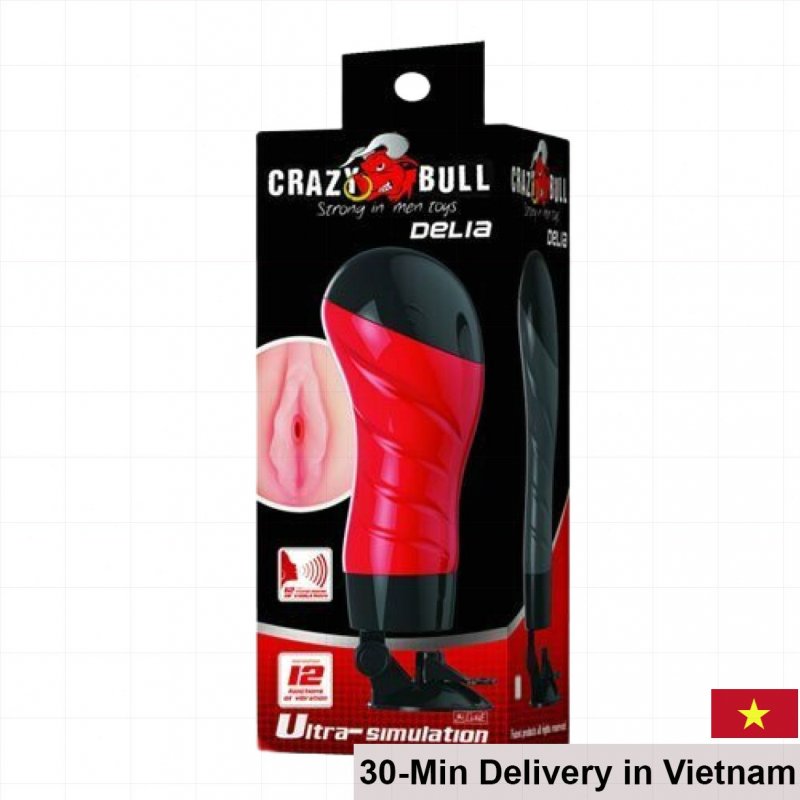 Ultra Smotion Wall-Mount Vibrating Realistic Male Masturbator 