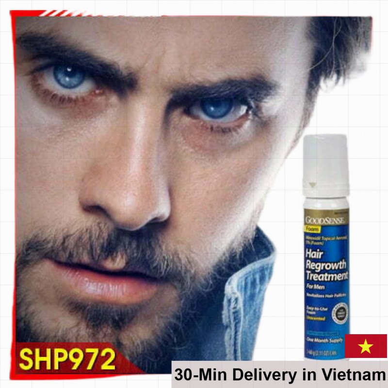 Minoxidil 5% Foam Beard Growth Treatment Fast Results 