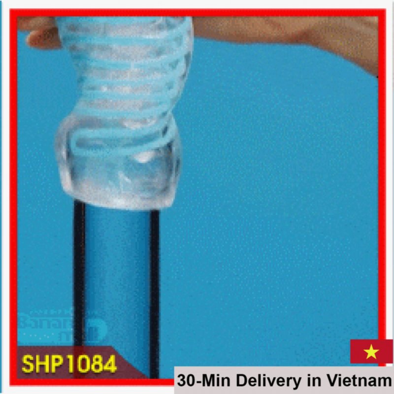 Crystal Transparent Silicone Female Masturbator Popular Choice 