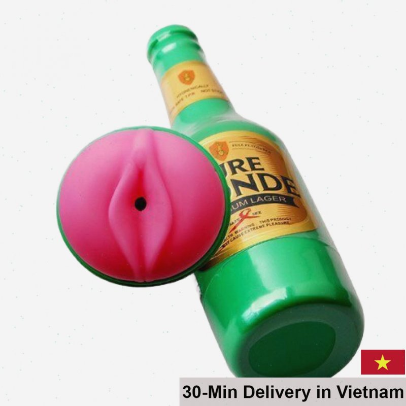 Soft realistic vaginal masturbator bottle disguise affordable pleasure 