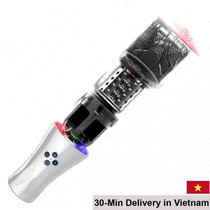 Youcups AD486 Advanced 3D Silicone Vibrating Masturbator 