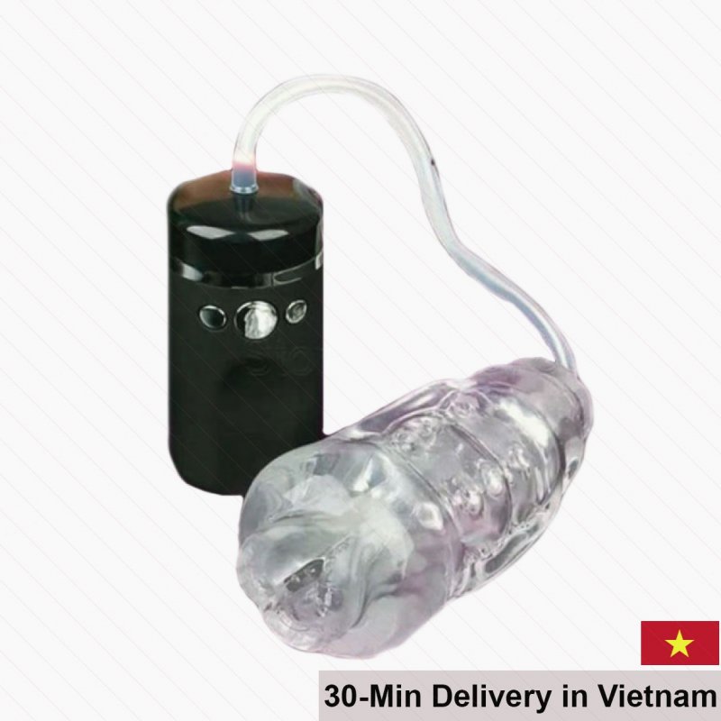 Auto Vibrating Sucking Male Masturbator 10 Mode Intense 