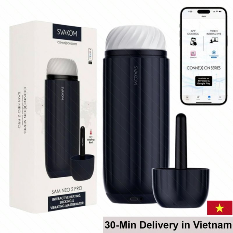 Svakom Sam Neo 2 Pro Heated Male Masturbator App Control 