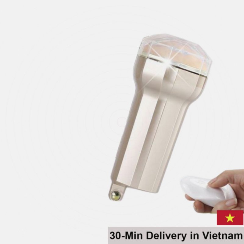 ManMiao Gold Remote Control Wall-Mounted Clitoral Cup 