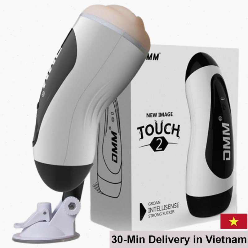 DMM TOUCH 2 Wall-Mounted Vibrating 10-Speed Male Masturbator 