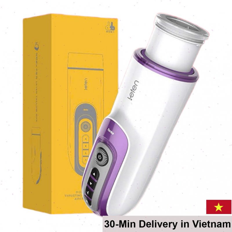 Leten Excellent Auto Sucking Soft Silicone Male Masturbator 