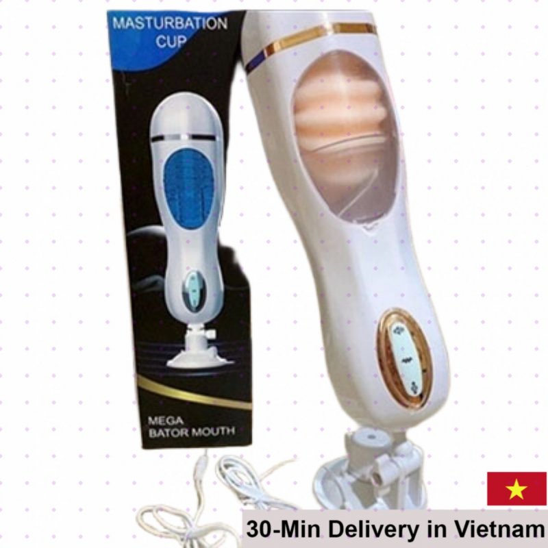 Guimi Auto-Thrust Vibrating Wall-Mounted Dildo with Sound Real Feel 