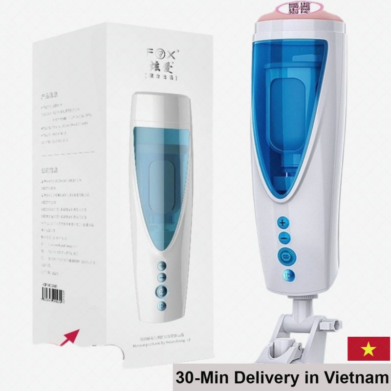 Auto Rotate Thrusting Masturbator Safe Silicone Toy 