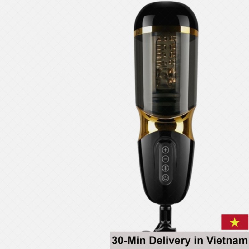 Wall-Mounted Automatic Rotating Thrusting Silicone Masturbator 