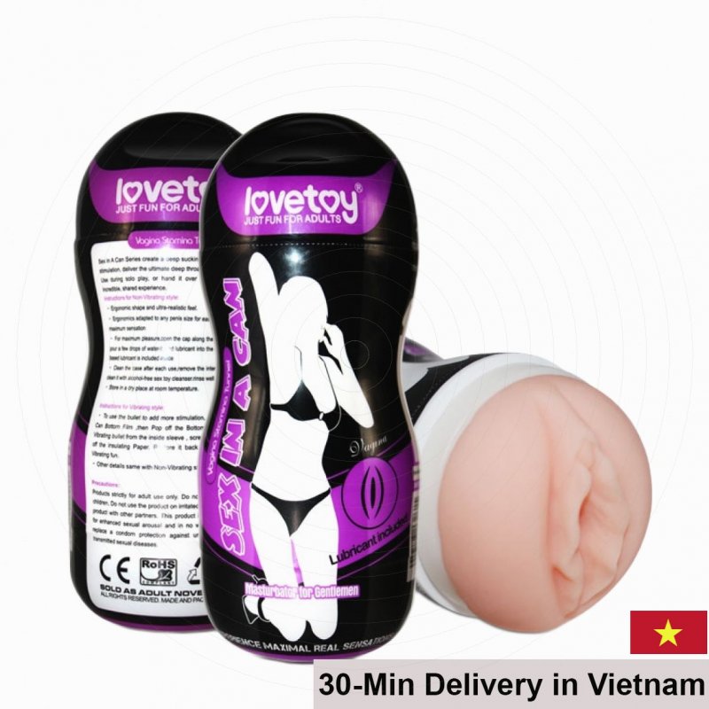 Lovetoy Vagina Masturbator No Vibration Soft Silicone Real Feel 