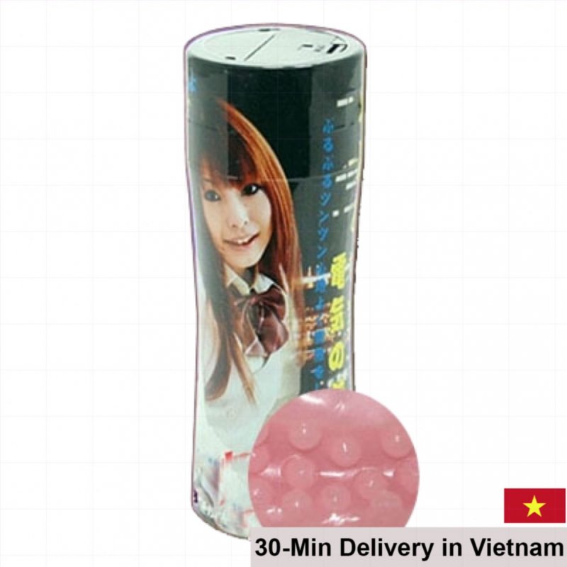 Emma Vibrating Tight Silicone Masturbation Cup Asian Fit 