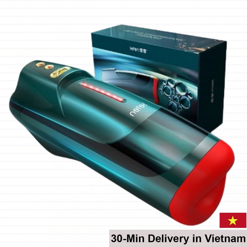 Leten Air Blowjob Heating Vibration Masturbation Device 