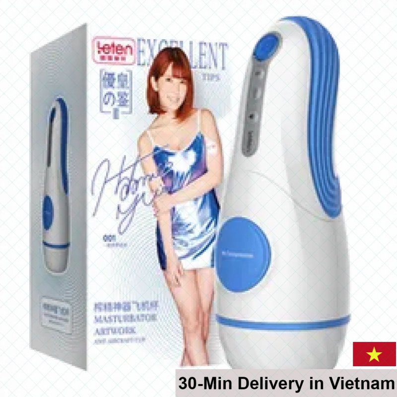 Leten AMT AirCraft Automatic Voice & Suction Realistic Vaginal Toy 