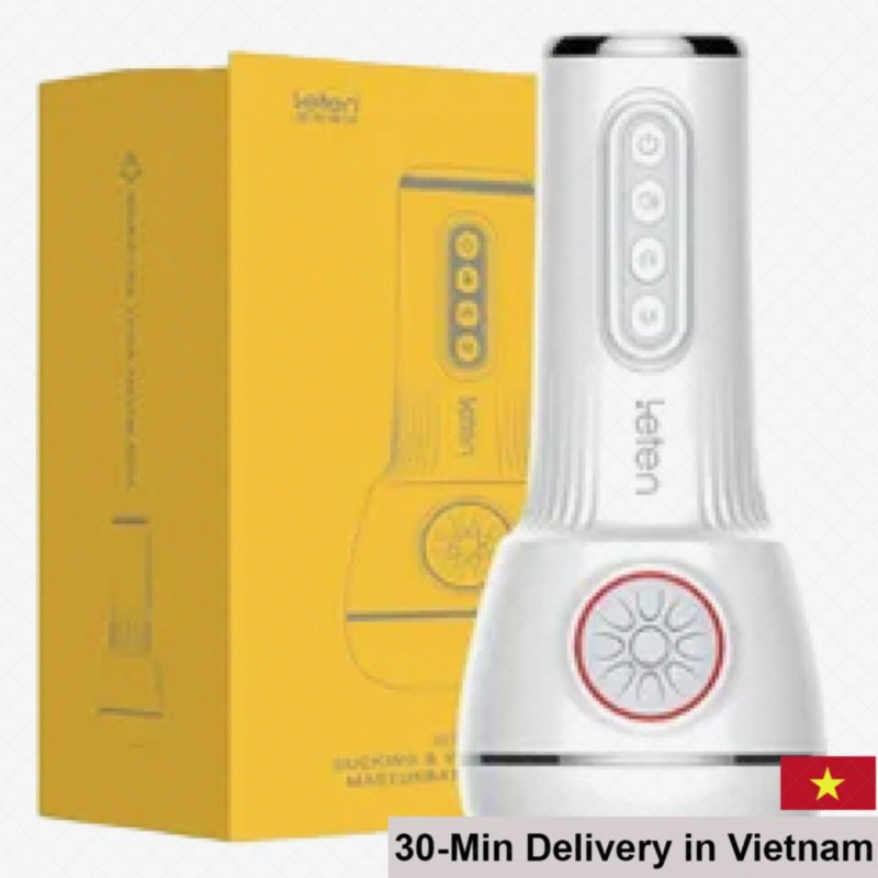 Leten Automatic Vibrating Sucking Masturbator 10 Modes 