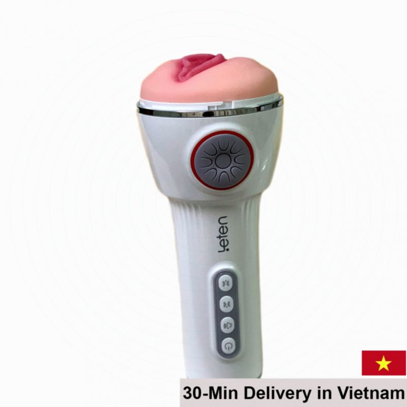 Leten Intelligent Raving Transparent Male Masturbation Cup 