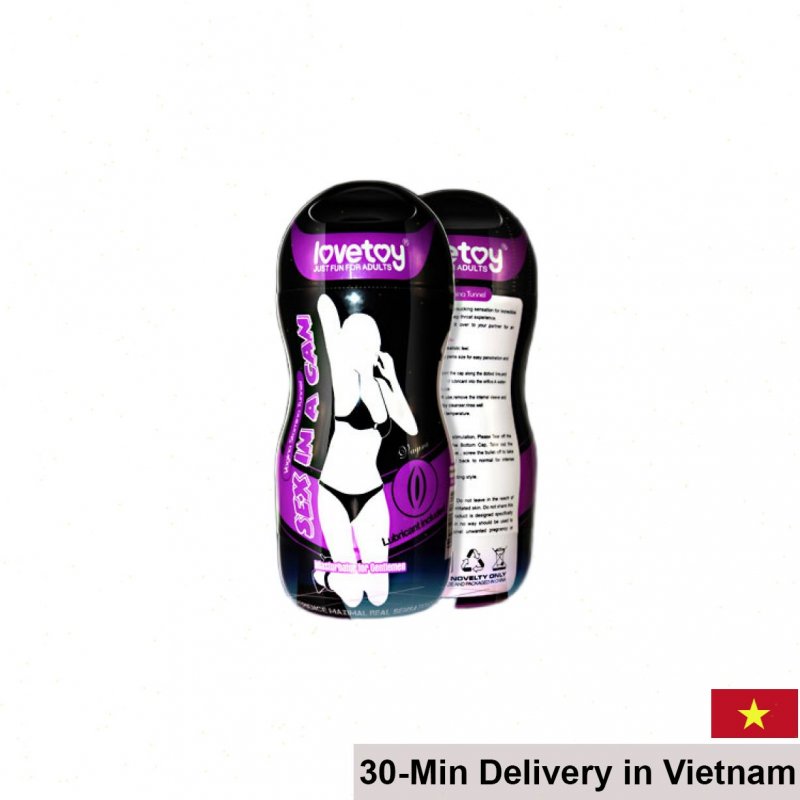 LoveToy Affordable Vibrating Male Masturbator with Real Feel 