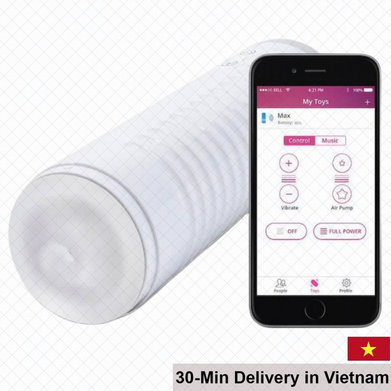 LOVENSE MAX 2 automatic male masturbator with heating 