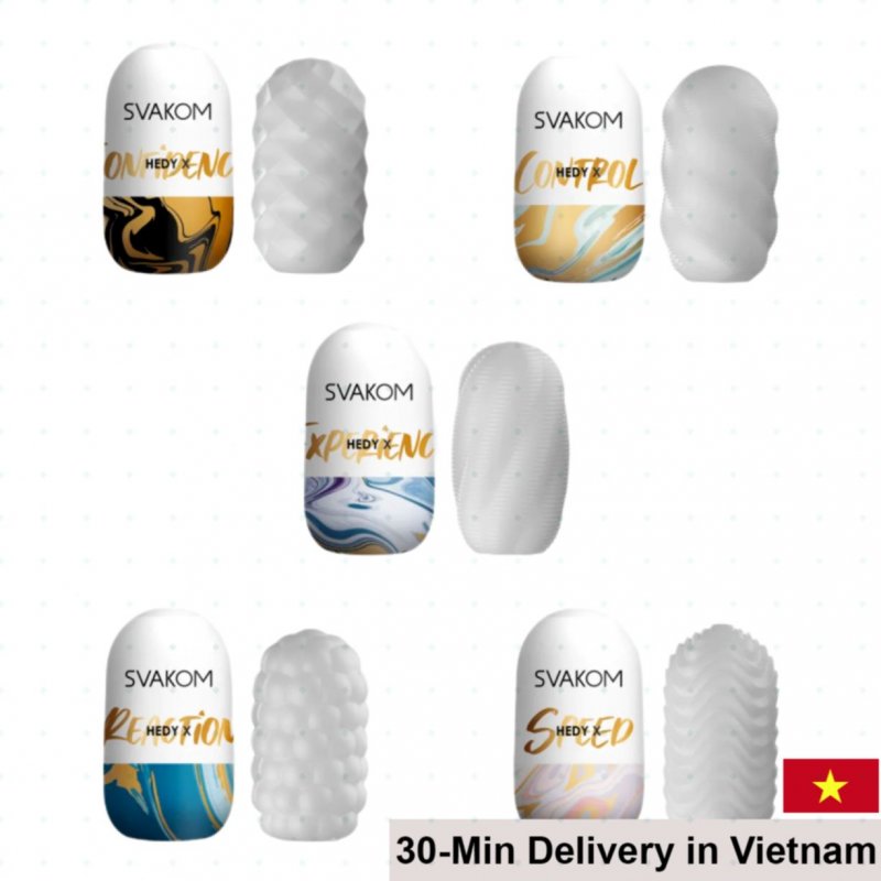 Svakom Hedy X Male Masturbation Egg Set 5pcs Luxury Box 