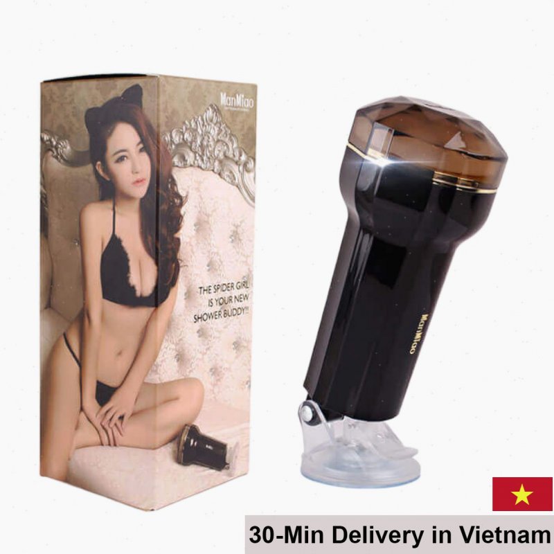 Manmiao Premium Vibrating Masturbator with Eggs Control 