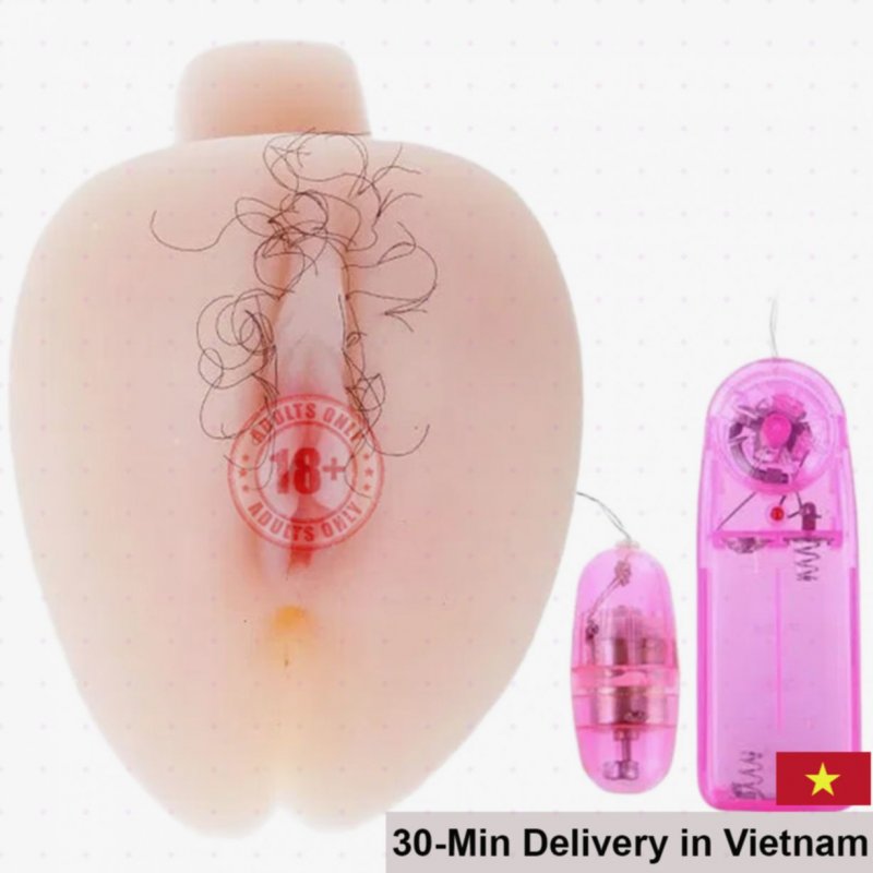 Lybaile Heart Vibrating Silicone Realistic Masturbator 