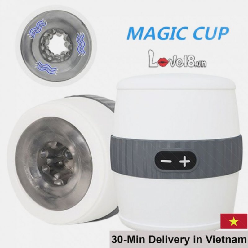 Aishia Magic Cup Male Masturbator Vibrating Toy 