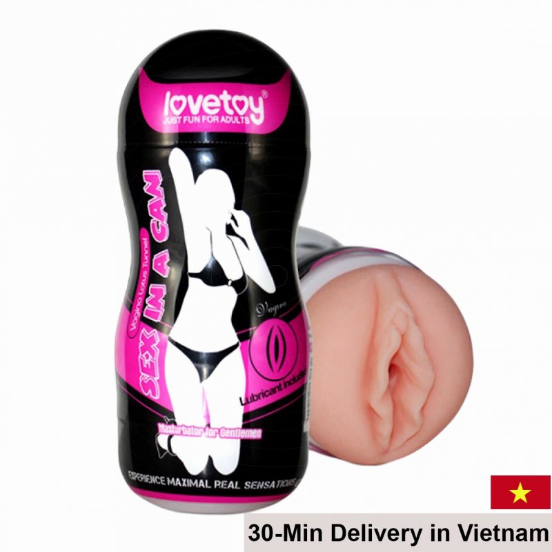 Lovetoy Premium Vibrating Masturbation Cup Soft Silicone 