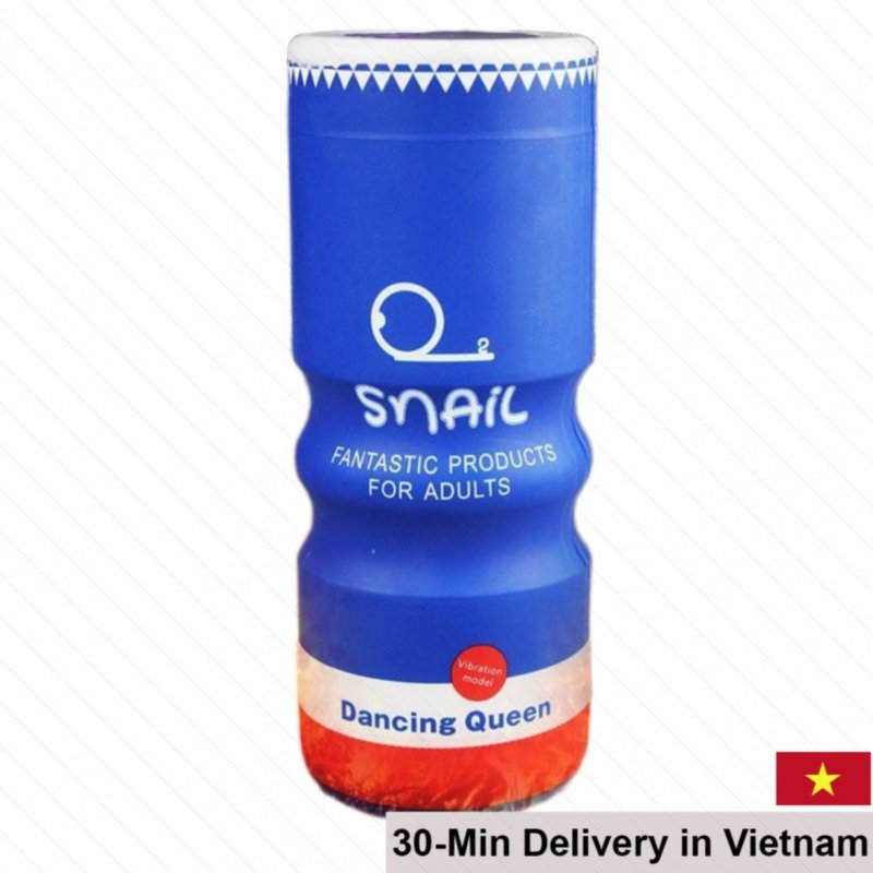 Snail 20-Mode Discreet Silicone Vibrating Masturbator 