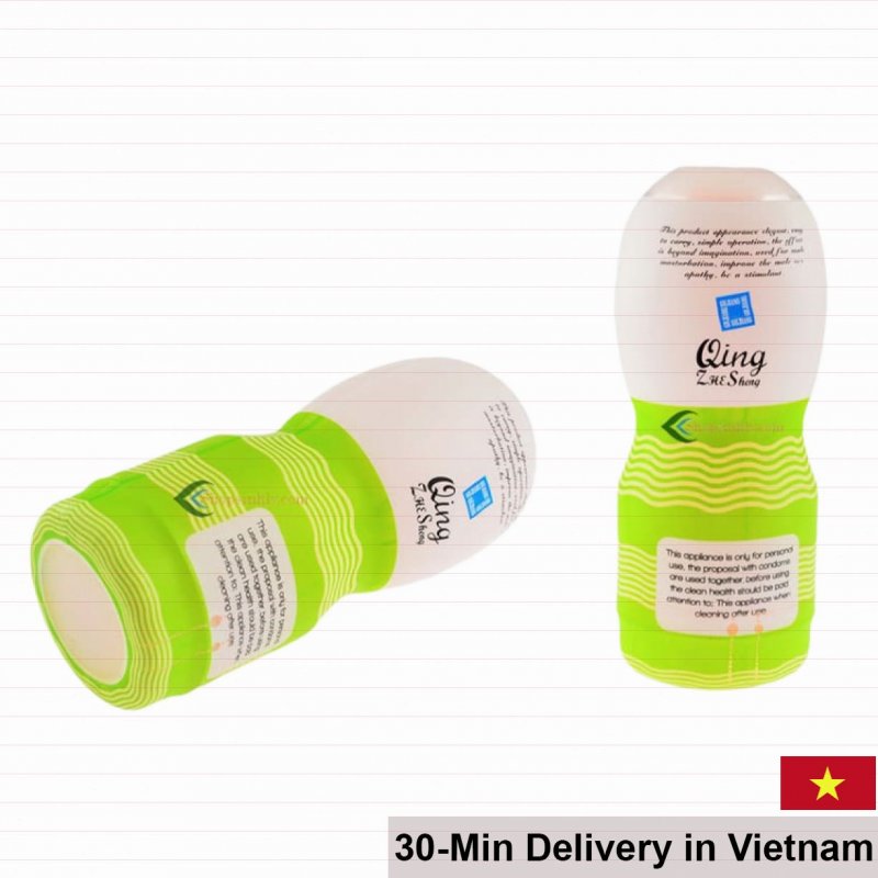 Qing Realistic Silicone Masturbation Cup for Men 