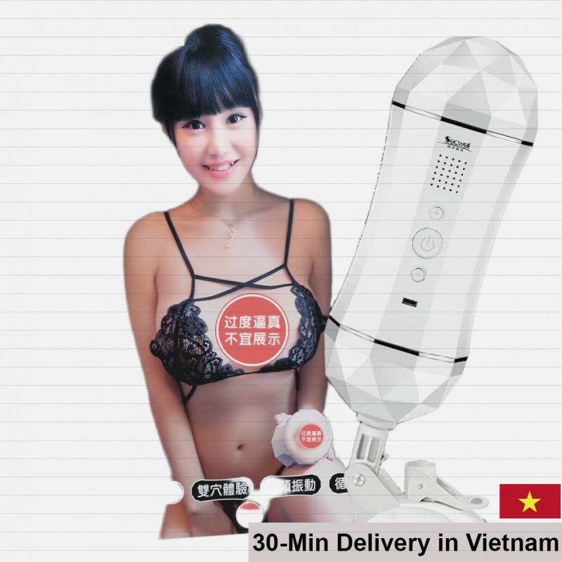 International Bodo Dual-Ended Masturbation Cup Vibrator 