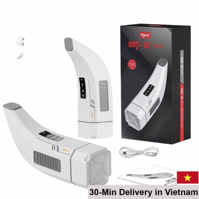 Mengma HGOD007-Ⅲ Heated Sucking Vibrating Male Masturbator Toy 