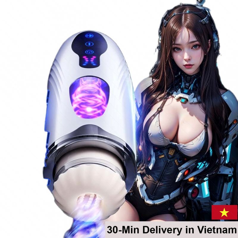 Mizzzee ROBOGIRL Compact Masturbation Cup Futuristic Robot Design 