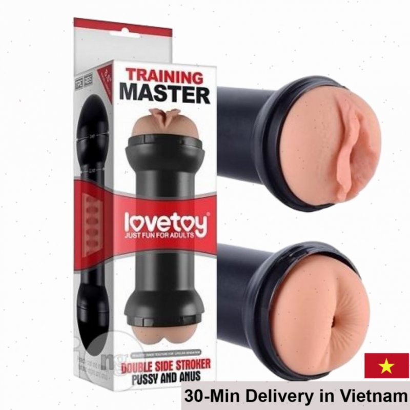 Lovetoy Master Dual-Ended Soft Tight Male Masturbator 