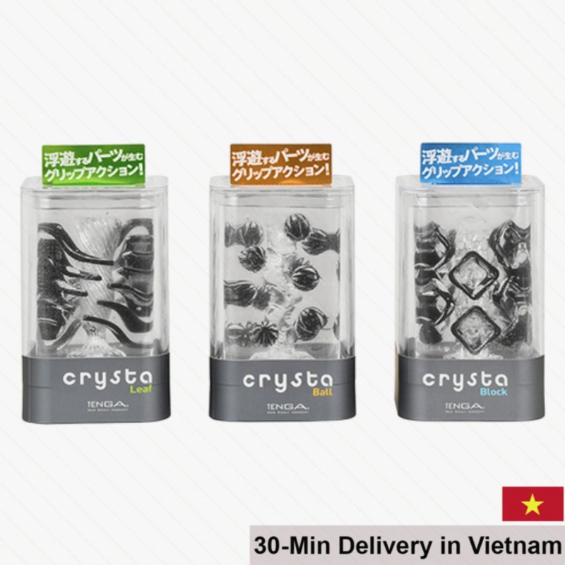 Tenga Crysta Premium 3D Masturbator Natural Feel 11cm 