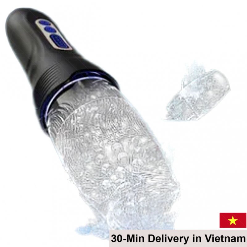 Touch Girl Male Masturbator 10 Vibration and 5 Rotation Modes 