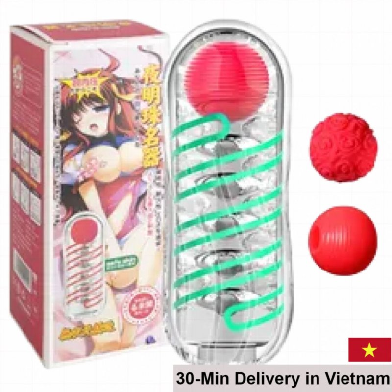 2024 Clear Silicone Textured Male Masturbation Cup Portable 