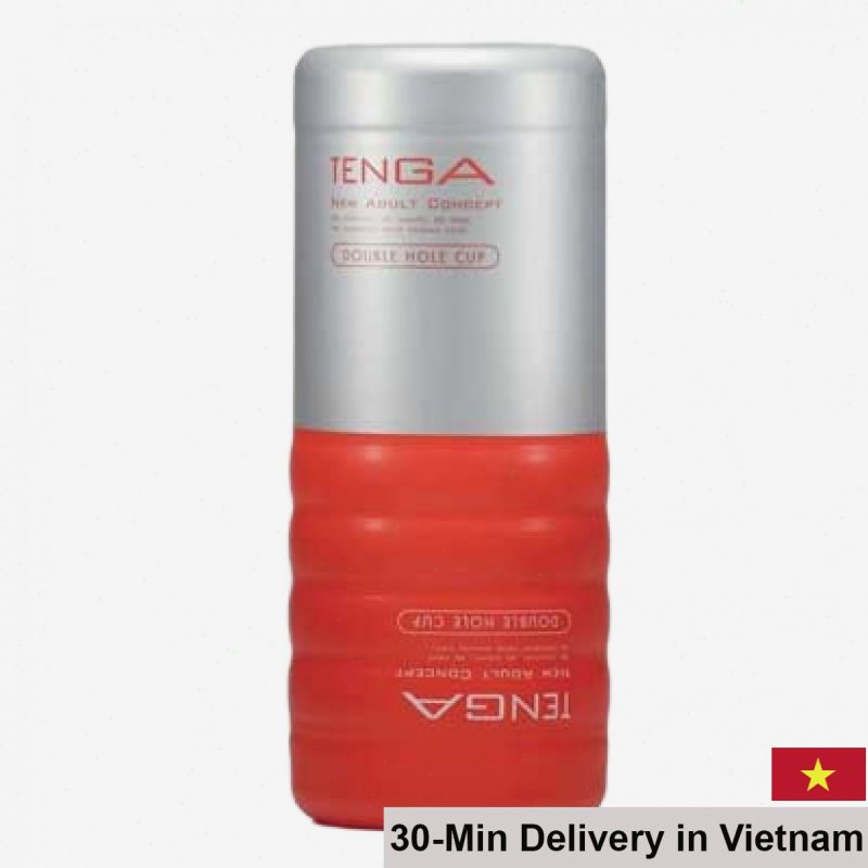 Tenga Double Hole Pocket Masturbation Cup Premium Silicone 