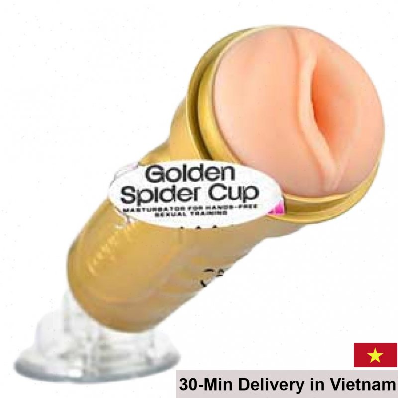SpiderMan Metallic Vibrating Ultra Soft Male Masturbator 