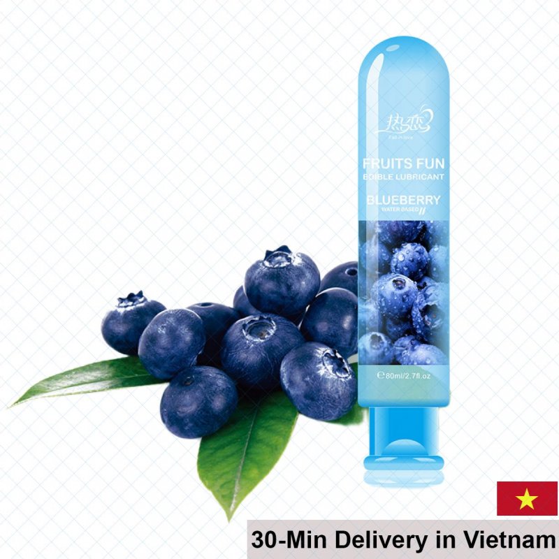 FALLINLOVE Blueberry Flavored Oral Lubricant Gel 