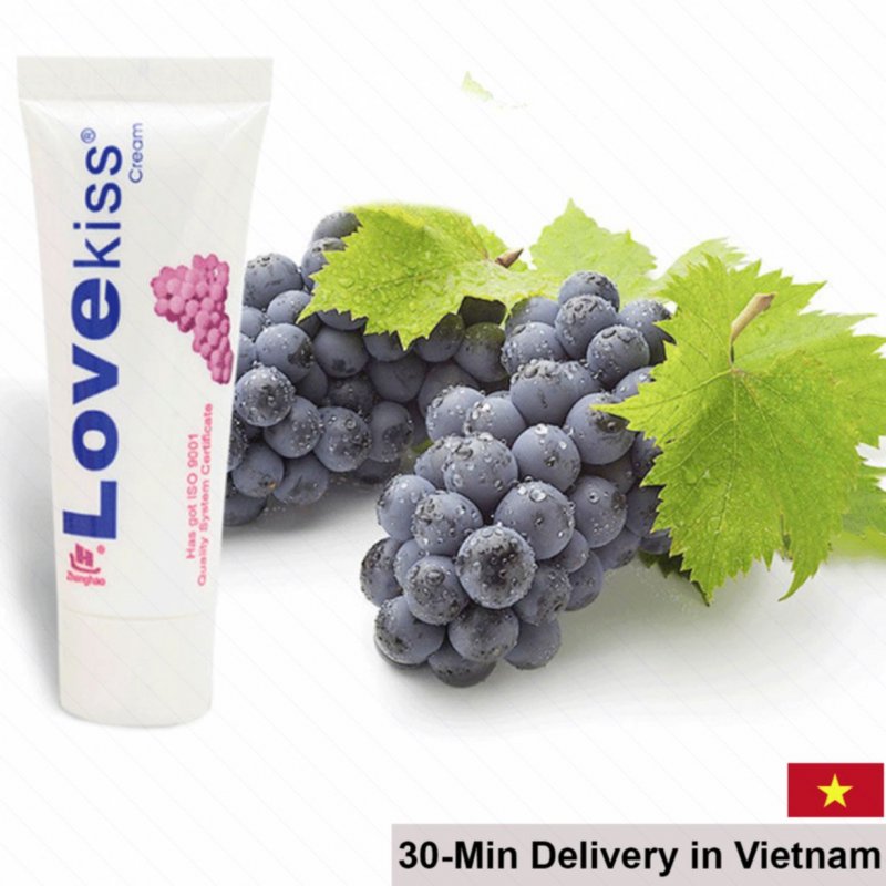 Love Kiss Grape Scent Lubricant for Smooth, Comfortable Sex 