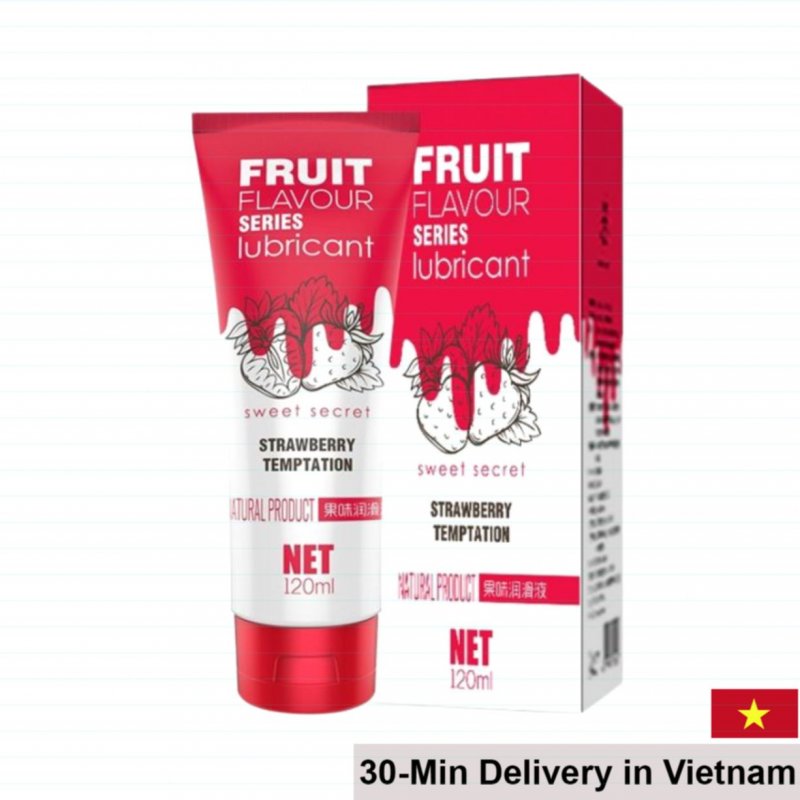 Olo Fruit Flavored Lubricant Strawberry 120ml Natural Feel 