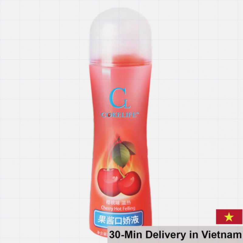 COKELIFE Cherry Scented Silicone Lubricant 100ml Smooth Glide 