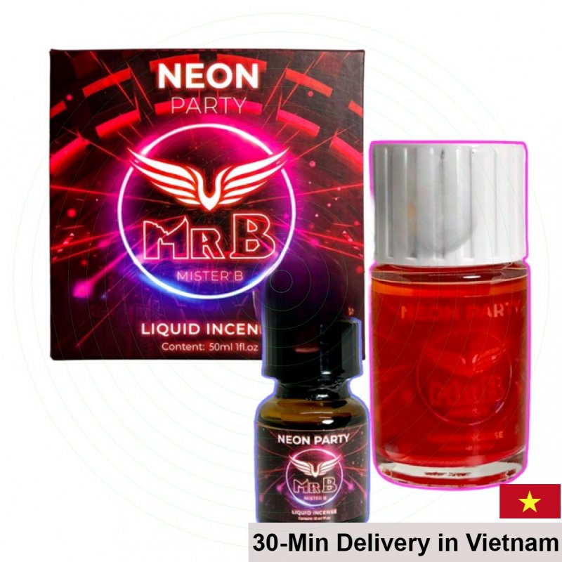 Neon Party Red Glow Popper Combo 50ml Strong Smooth Effect 