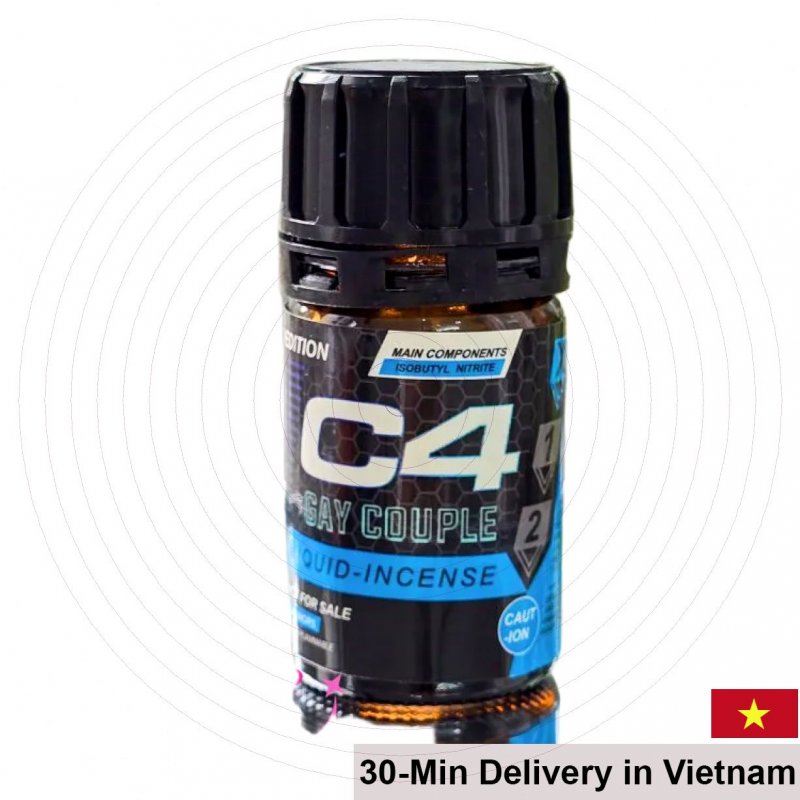 Popper C4 Blue Full Size 40ml for Intense Sensation & Relaxation 