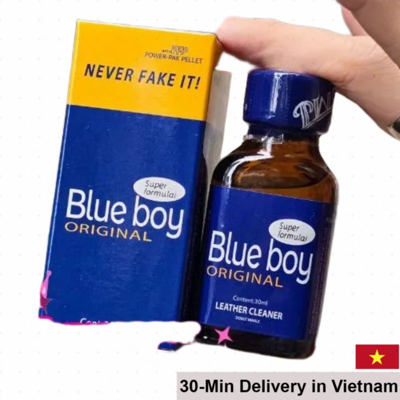 JJ Popper Blue Boy 30ml Classic High-Strength Arousal 