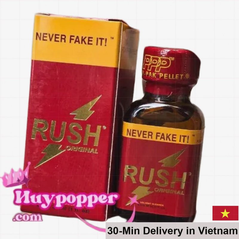 Popper Rush Red 30ml USA Fast Acting Arousal Enhancer 