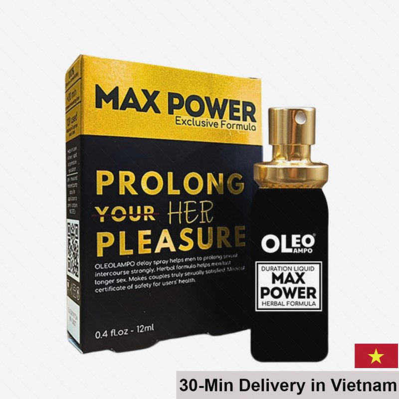 Oleo Lampo Max Power Spray 12ml Strong Delay Lasting 