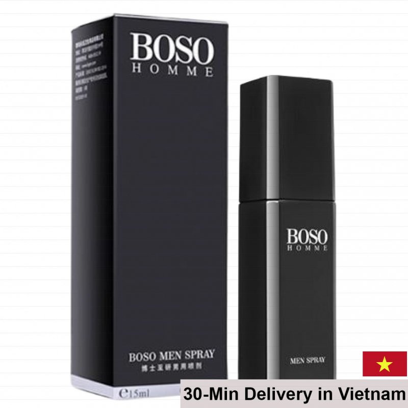 BOSO Delay Spray for Prolonged Male Performance & Control 
