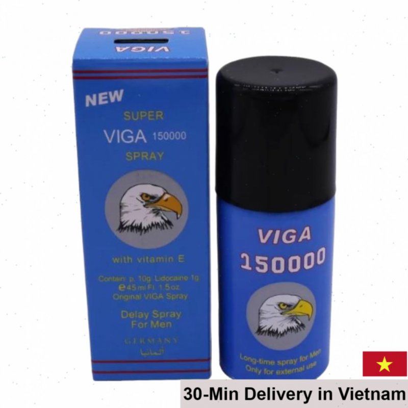 Viga Delay Spray 45ml Alcohol Menthol Male Enhancement 